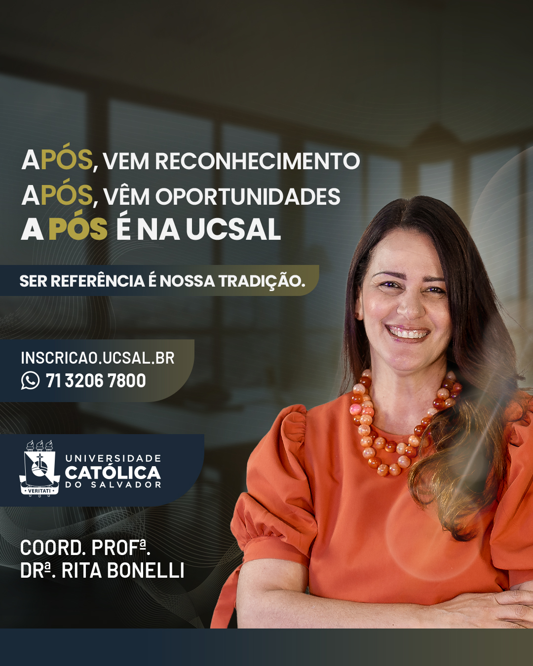 A PÓS É NA UCSAL skip-lazy