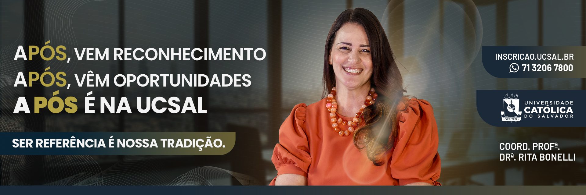 A PÓS É NA UCSAL skip-lazy